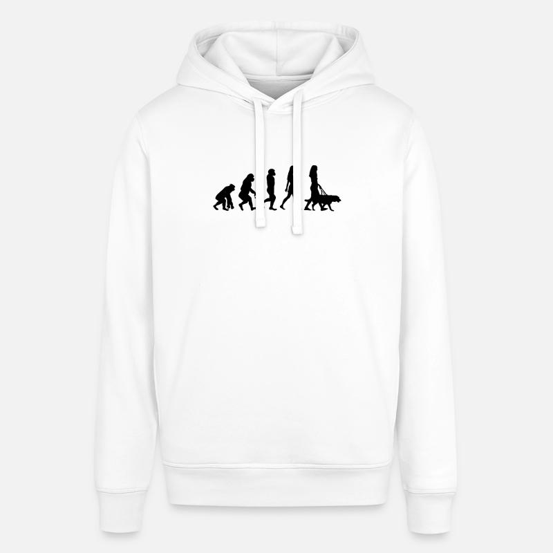 Chien propriétaire de chien Evolution - Sweat à capuche SOUNDER Stanley/Stella Unisexe - blanc