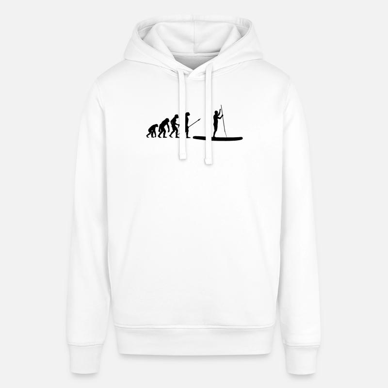 Evolution Stand Up Paddle SUP - Sweat à capuche SOUNDER Stanley/Stella Unisexe - blanc