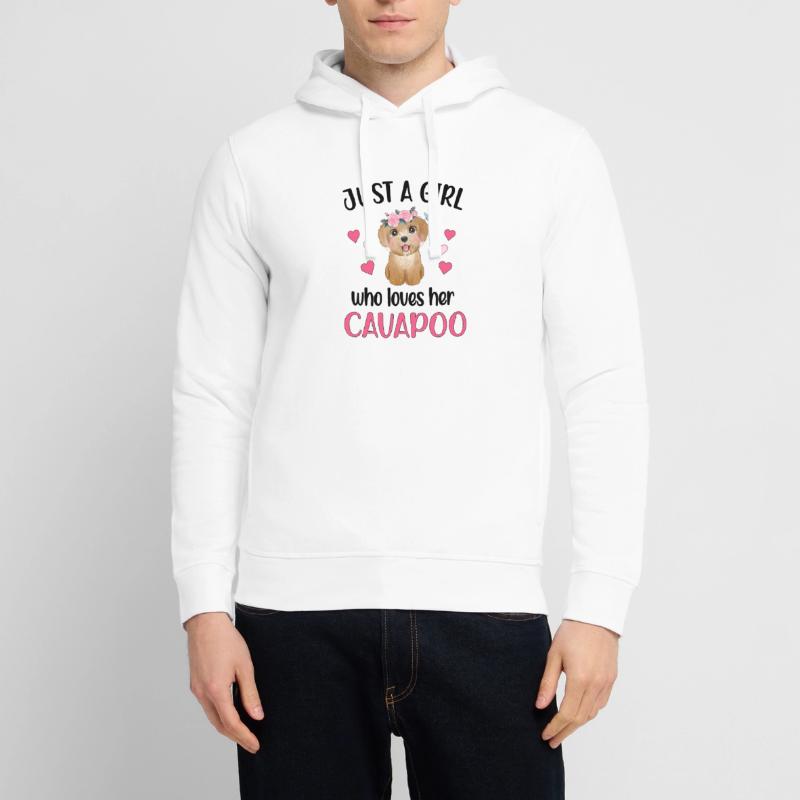 Cavapoo fille Cavoodle Dame de chien Cavapoo Mignon Sweat à capuche SOUNDER Stanley/Stella Unisexe