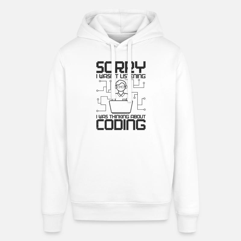 Programmierer Software Web Entwickler Coder Coding - Stanley/Stella Unisex Hoodie SOUNDER - Weiß