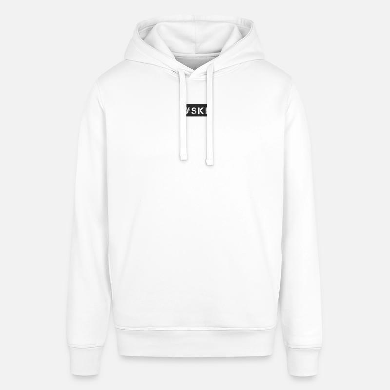 Ski - #ski - Sweat à capuche SOUNDER Stanley/Stella Unisexe - blanc