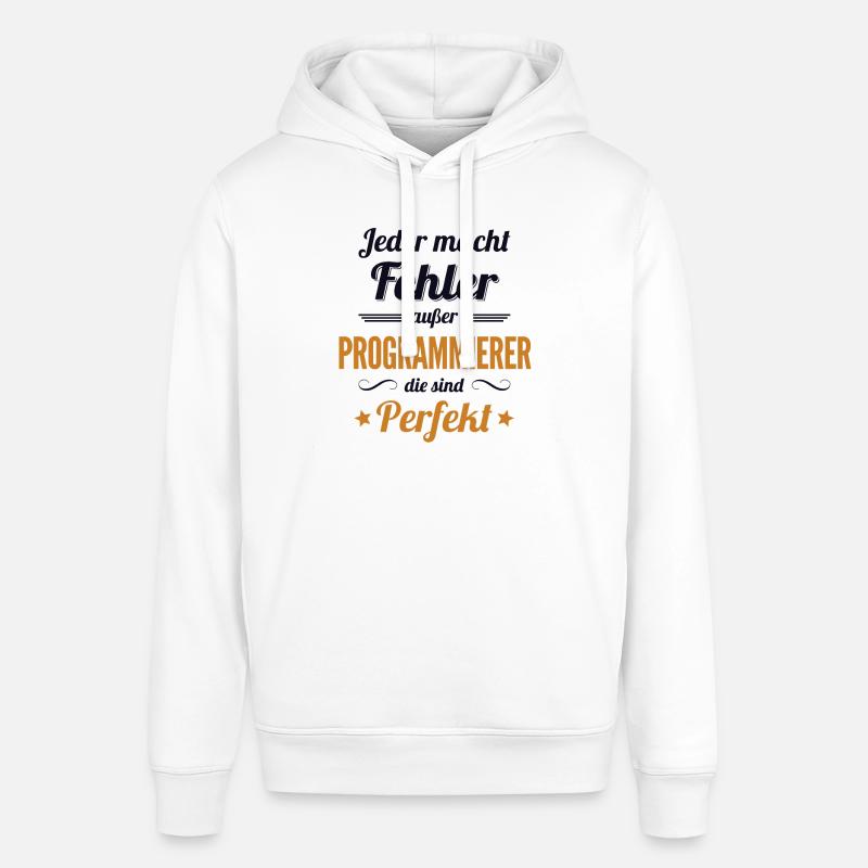 Programmierer sind Perfekt Developer Coder - Stanley/Stella Unisex Hoodie SOUNDER - Weiß