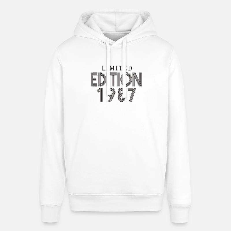 Édition limitée 1987 - Sweat à capuche SOUNDER Stanley/Stella Unisexe - blanc