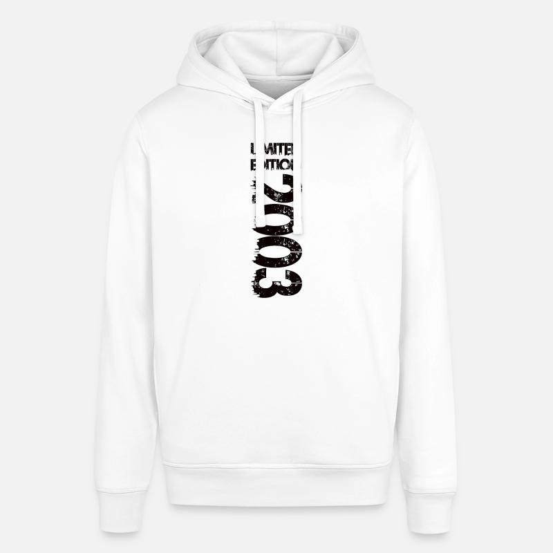 Édition limitée 2003 - Sweat à capuche SOUNDER Stanley/Stella Unisexe - blanc