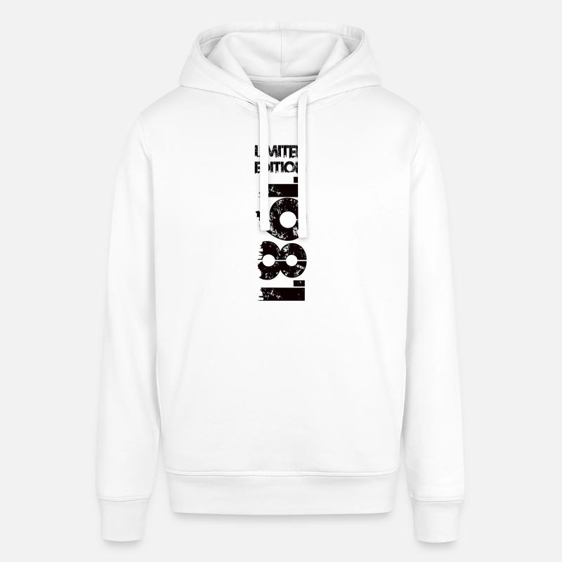 Édition limitée 1981 - Sweat à capuche SOUNDER Stanley/Stella Unisexe - blanc