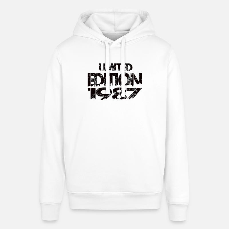 Édition limitée 1987 - Sweat à capuche SOUNDER Stanley/Stella Unisexe - blanc