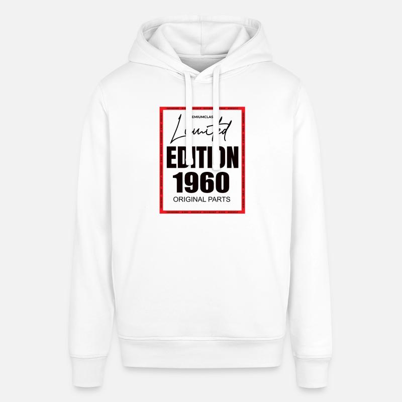 Édition limitée 1960 - Sweat à capuche SOUNDER Stanley/Stella Unisexe - blanc