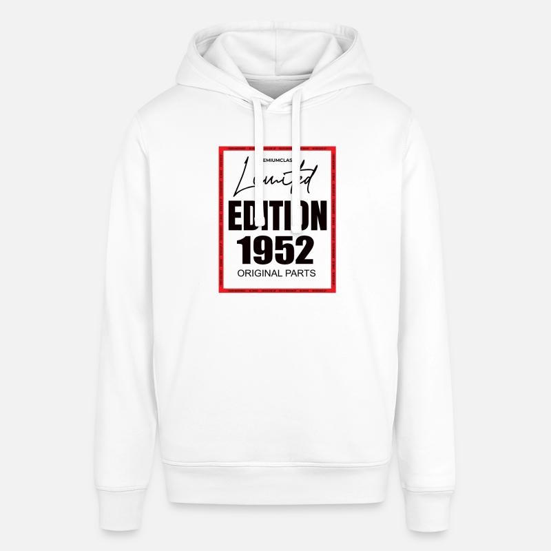 Édition limitée 1952 - Sweat à capuche SOUNDER Stanley/Stella Unisexe - blanc