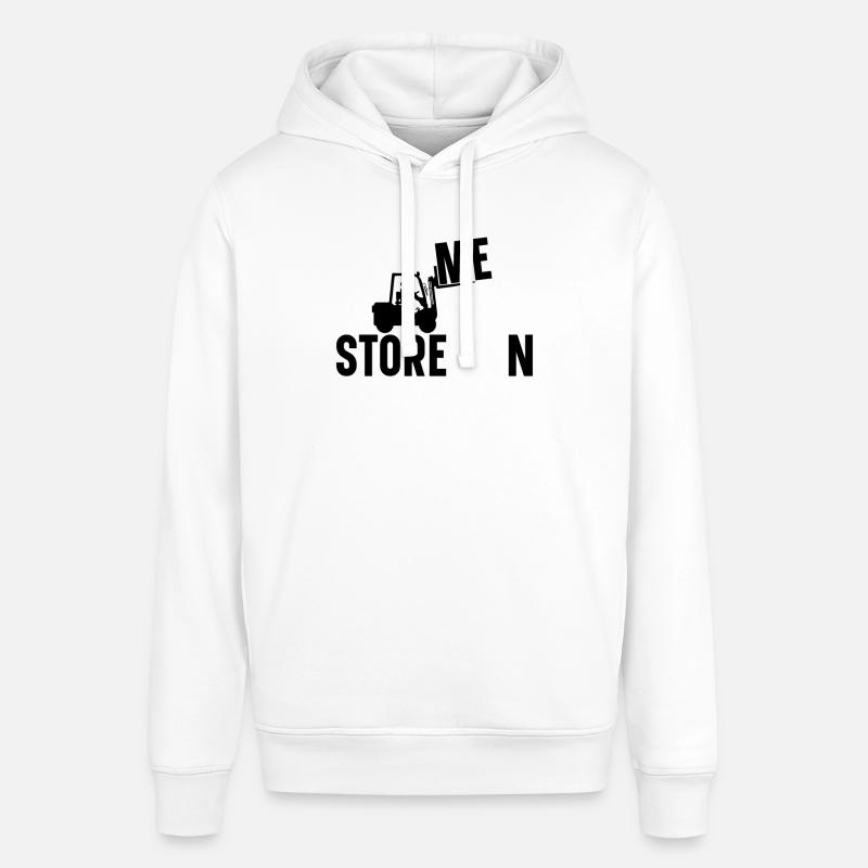 Staplerfahrer Gabelstapler Stapler Geschenkidee - Stanley/Stella Unisex Hoodie SOUNDER - Weiß