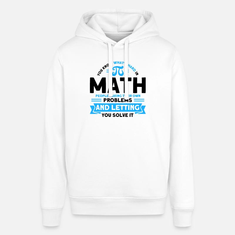 Math Mathematics Science Math Gift - Stanley/Stella SOUNDER Unisex Hoodie - white