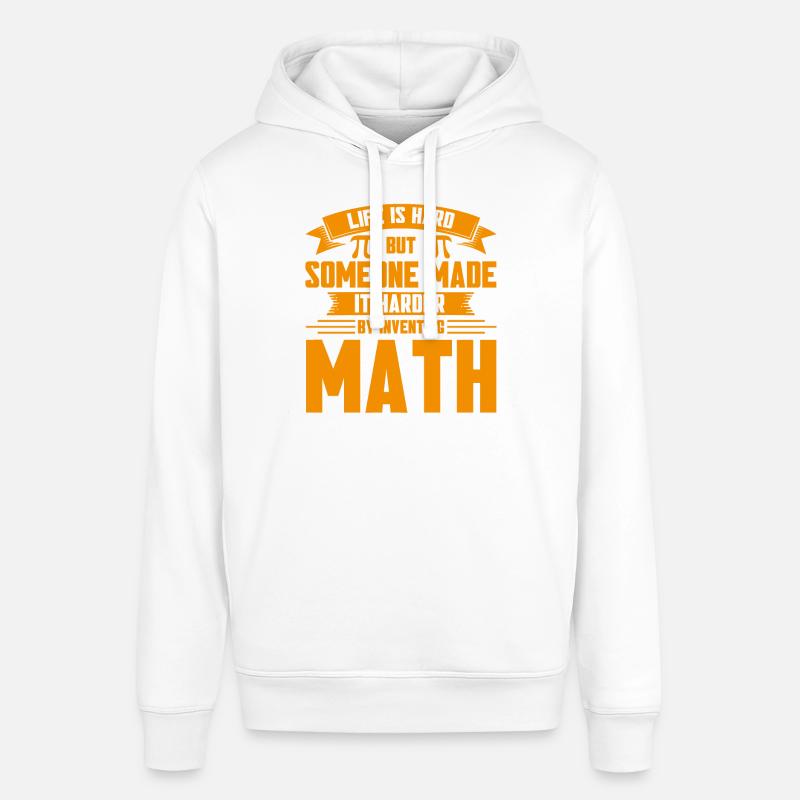 Math Mathématiques Sciences Math Cadeau - Sweat à capuche SOUNDER Stanley/Stella Unisexe - blanc
