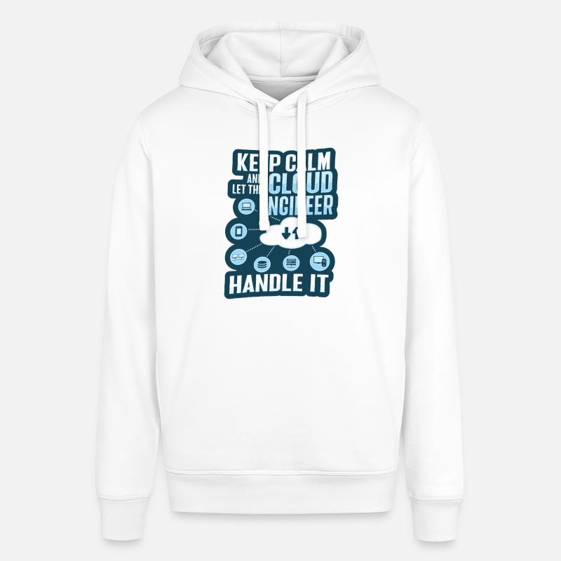 Cloud Administrator Cloud Devops - Stanley/Stella SOUNDER Unisex Hoodie - white