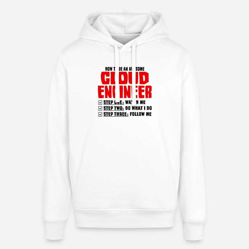 Cloud-Administrator Cloud-Devops - Stanley/Stella Unisex Hoodie SOUNDER - Weiß