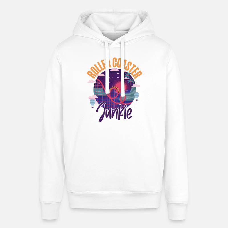Roller Coaster Roller Coaster - Sweat à capuche SOUNDER Stanley/Stella Unisexe - blanc