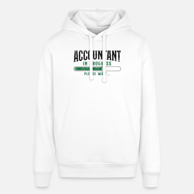 Comptable Comptable Comptable Comptabilité - Sweat à capuche SOUNDER Stanley/Stella Unisexe - blanc