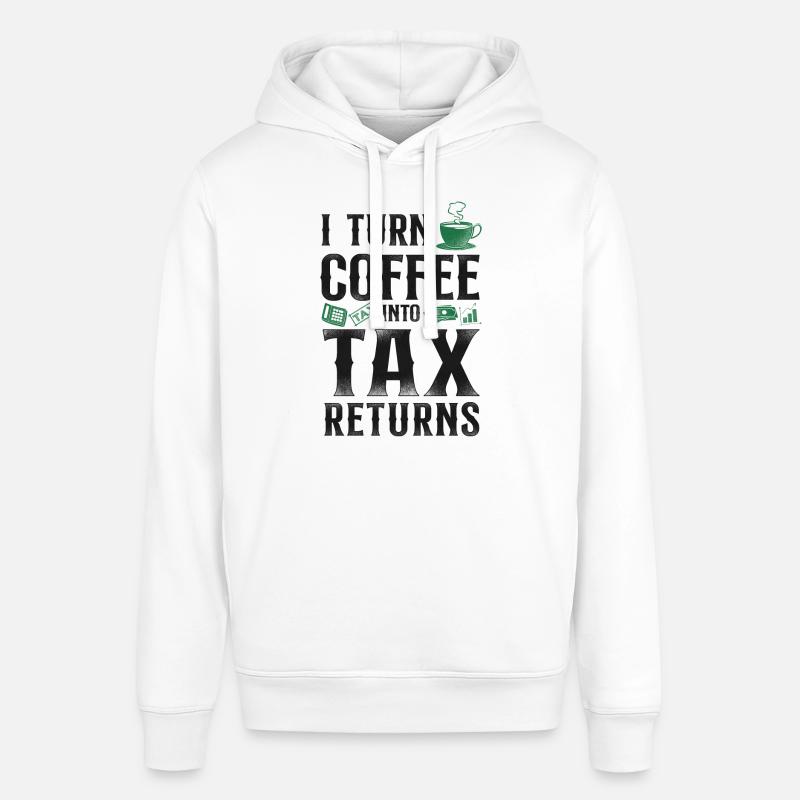 Comptable Comptable Comptable Comptabilité - Sweat à capuche SOUNDER Stanley/Stella Unisexe - blanc