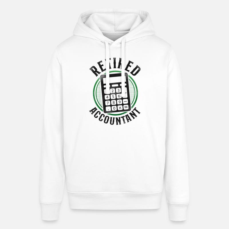 Comptable Comptable Comptable Comptabilité - Sweat à capuche SOUNDER Stanley/Stella Unisexe - blanc