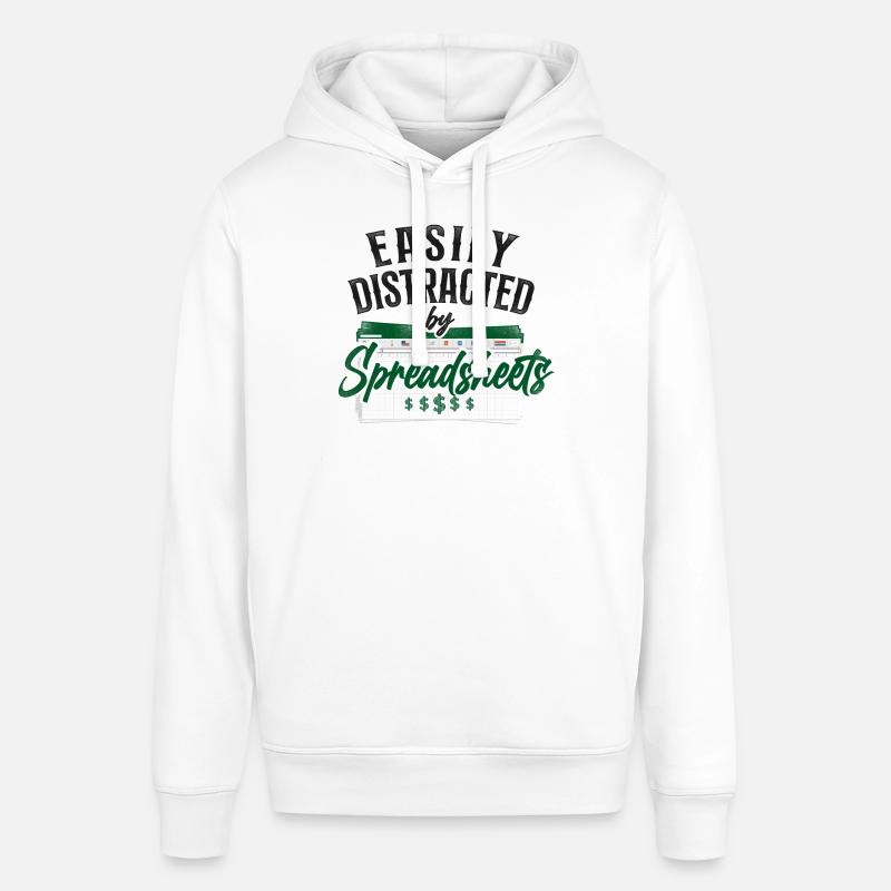 Comptable Comptable Comptable Comptabilité - Sweat à capuche SOUNDER Stanley/Stella Unisexe - blanc