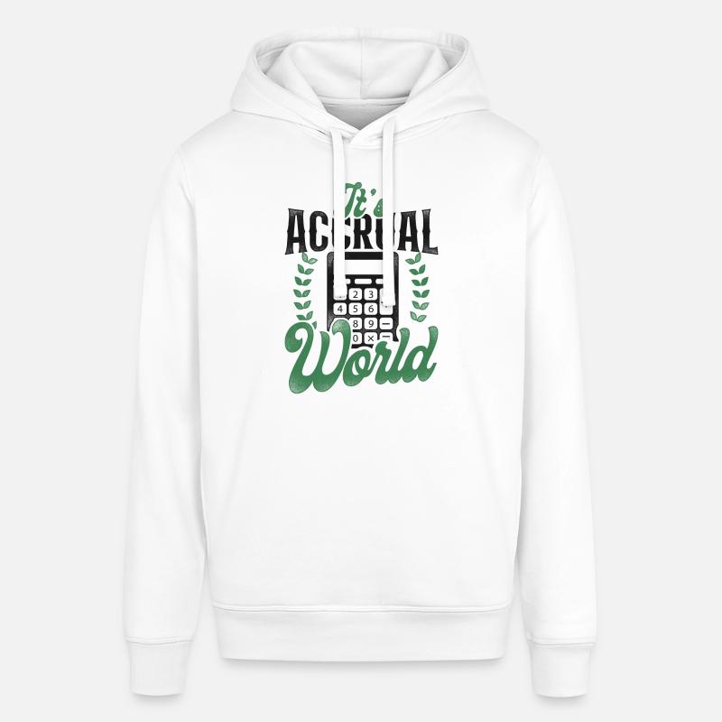 Comptable Comptable Comptable Comptabilité - Sweat à capuche SOUNDER Stanley/Stella Unisexe - blanc