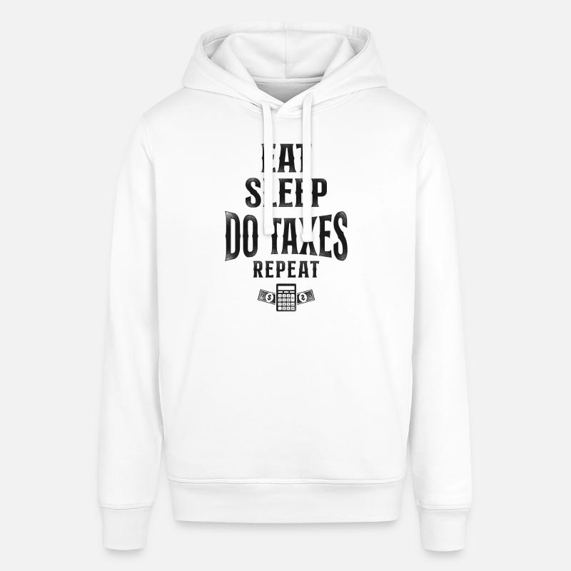 Comptable Comptable Comptable Comptabilité - Sweat à capuche SOUNDER Stanley/Stella Unisexe - blanc