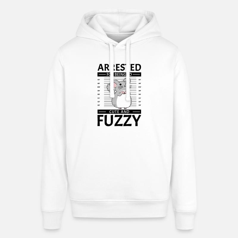 Arrêté pour mignonnerie et design flou - Sweat à capuche SOUNDER Stanley/Stella Unisexe - blanc