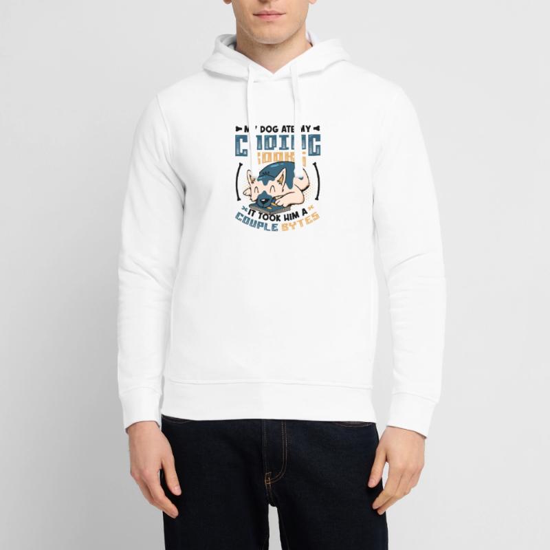 Hund Bytes Code Computer Scherz Programmierung Stanley/Stella Unisex Hoodie SOUNDER