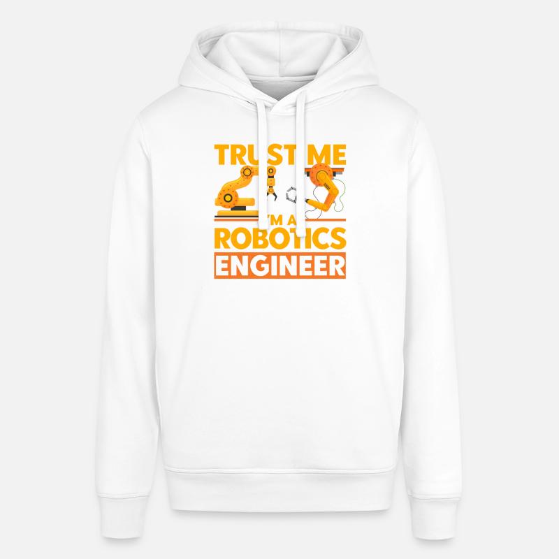 Engineering Robotics Robotics Engineer Gift - Stanley/Stella SOUNDER Unisex Hoodie - white