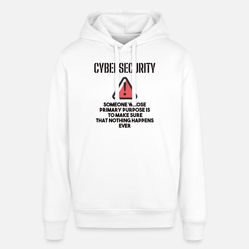 Cybersecurity - IT Security Computer Scientists - Stanley/Stella SOUNDER Unisex Hoodie - white