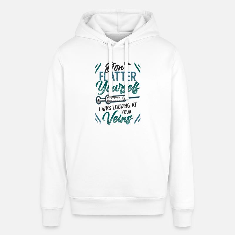 Ne vous flattez pas. - Sweat à capuche SOUNDER Stanley/Stella Unisexe - blanc