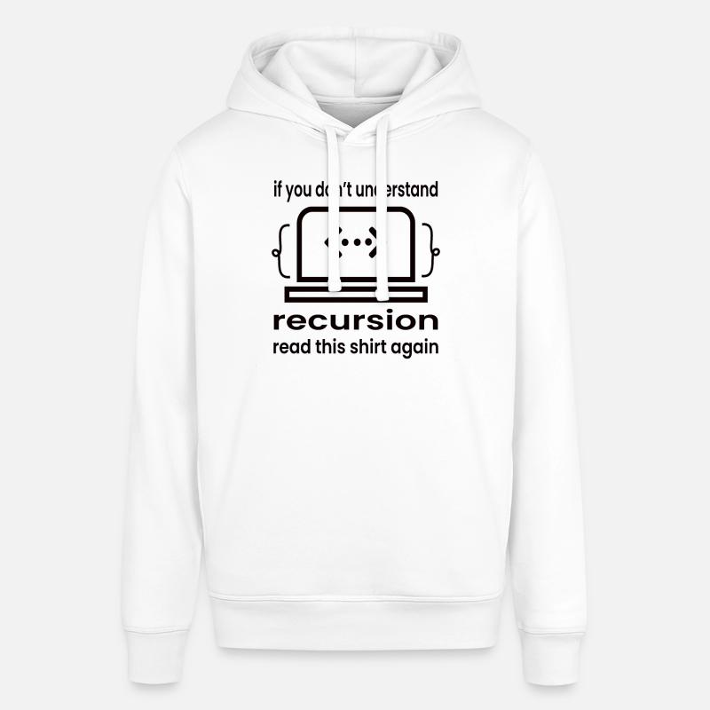 Software Developer Programmer Gift - Stanley/Stella SOUNDER Unisex Hoodie - white