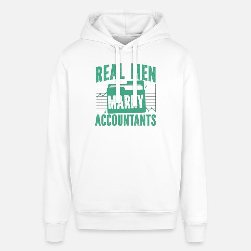 Comptable Comptable Mariage - Sweat à capuche SOUNDER Stanley/Stella Unisexe - blanc