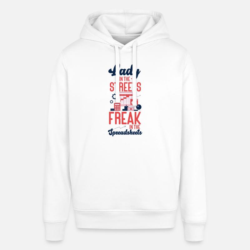 Comptable Comptable Comptable - Sweat à capuche SOUNDER Stanley/Stella Unisexe - blanc