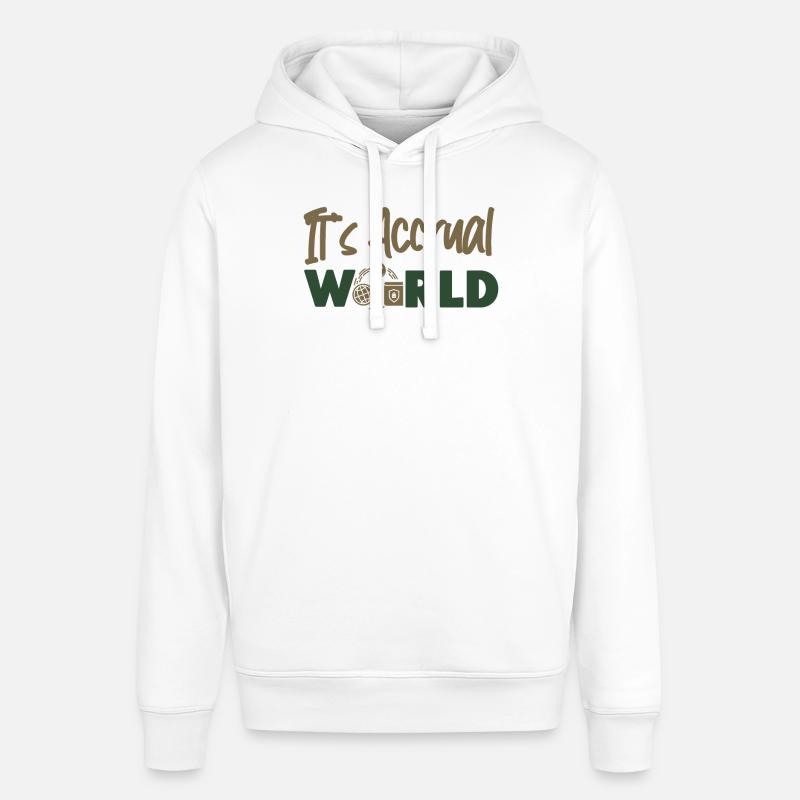 Comptable Comptable Comptable - Sweat à capuche SOUNDER Stanley/Stella Unisexe - blanc