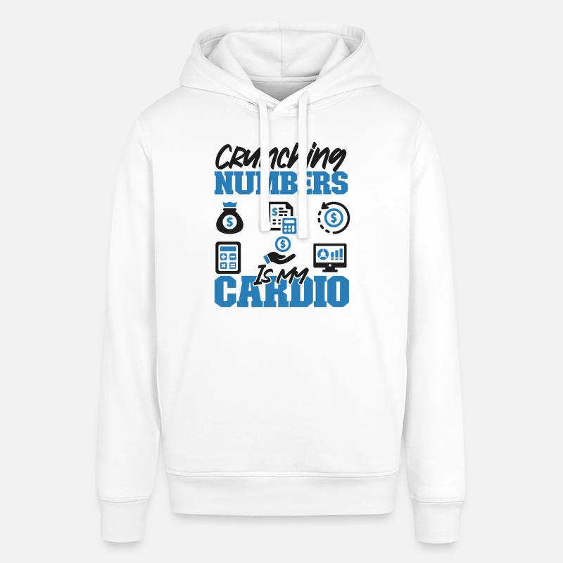 Comptable Comptable Comptable - Sweat à capuche SOUNDER Stanley/Stella Unisexe - blanc