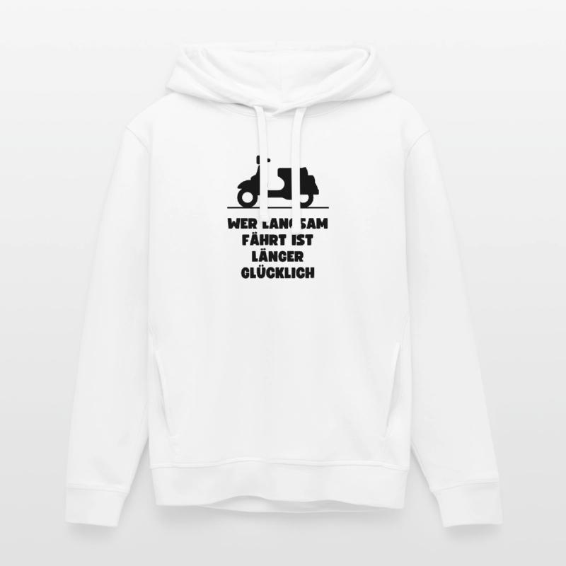 Passionierter Rollerfahrer oder Mofafahrer Stanley/Stella Unisex Hoodie SOUNDER