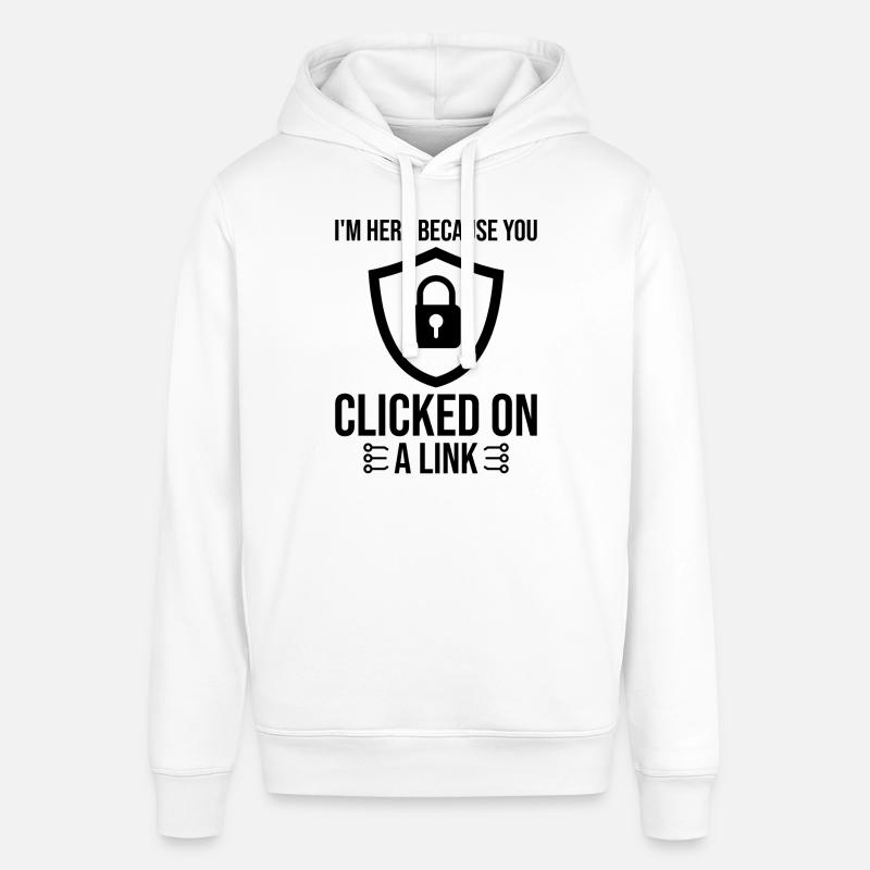 Cybersécurité Sécurité informatique Cybersécurité - Sweat à capuche SOUNDER Stanley/Stella Unisexe - blanc