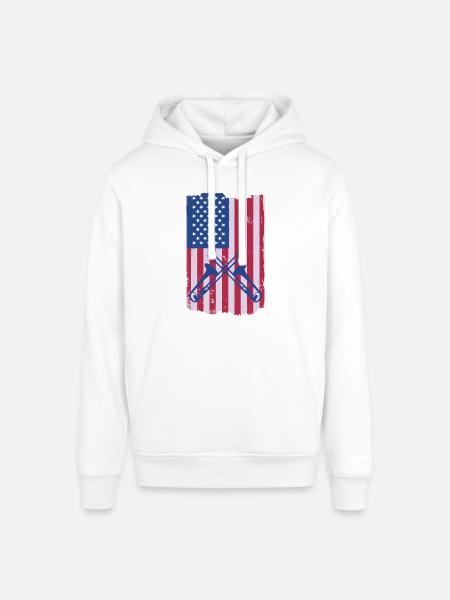 Trombone Teacher Trombonist Player Funny - Stanley/Stella SOUNDER Unisex Hoodie - white
