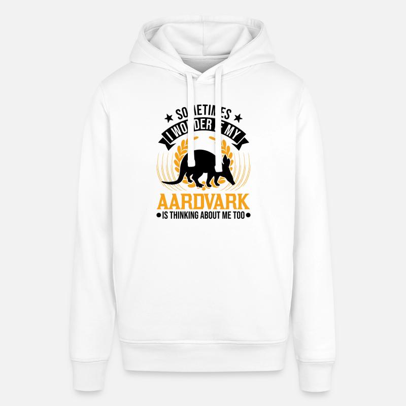 Aardvark Cadeau Aardvark - Sweat à capuche SOUNDER Stanley/Stella Unisexe - blanc
