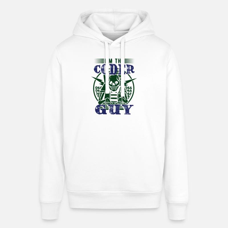 I'm The Coder Guy - Stanley/Stella SOUNDER Unisex Hoodie - white
