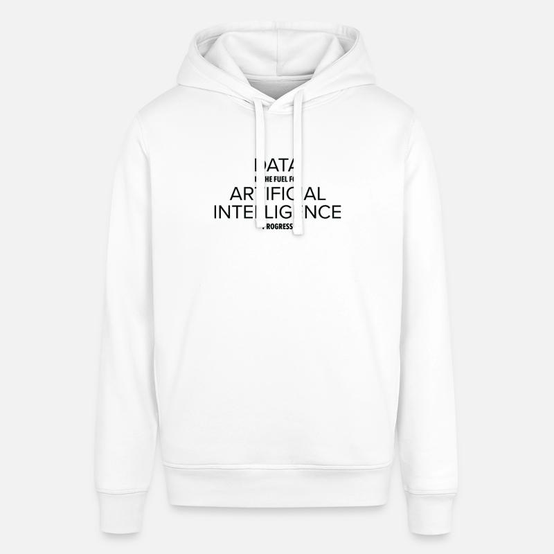 Artificial Intelligence Progress Machine Learning - Stanley/Stella SOUNDER Unisex Hoodie - white
