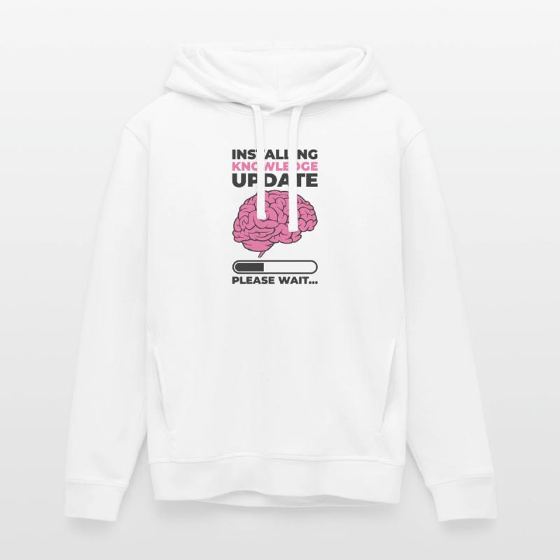 Installing Knowledge Update Student Brain Loading Stanley/Stella SOUNDER Unisex Hoodie