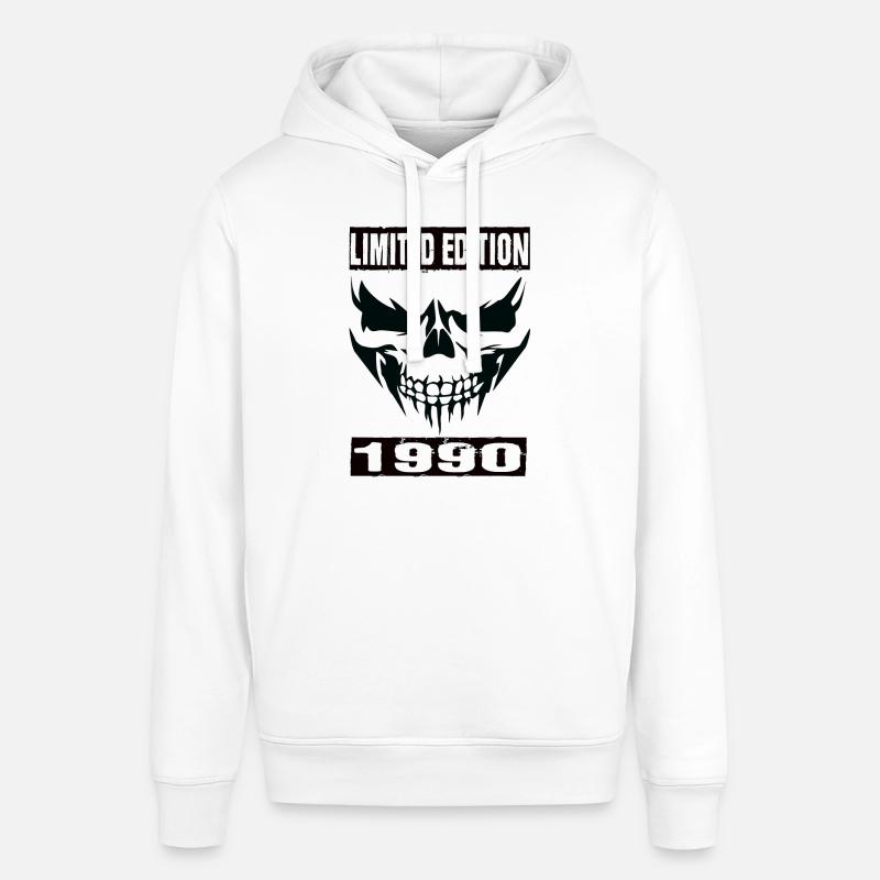 Édition limitée 1990 - Sweat à capuche SOUNDER Stanley/Stella Unisexe - blanc