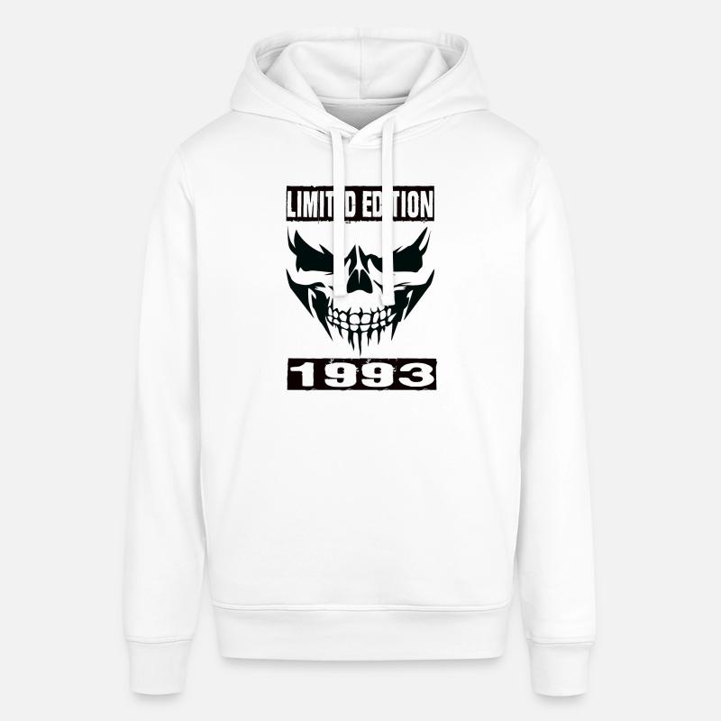 Édition limitée 1993 - Sweat à capuche SOUNDER Stanley/Stella Unisexe - blanc