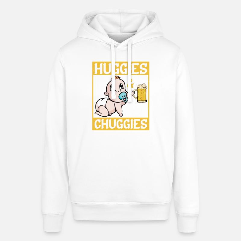 Huggies et Chuggies 20 - Sweat à capuche SOUNDER Stanley/Stella Unisexe - blanc
