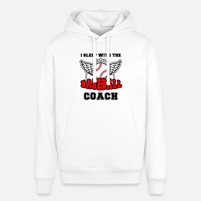 Baseball-Trainerin Ehefrau Berufstätige Mutter - Stanley/Stella Unisex Hoodie SOUNDER - Weiß