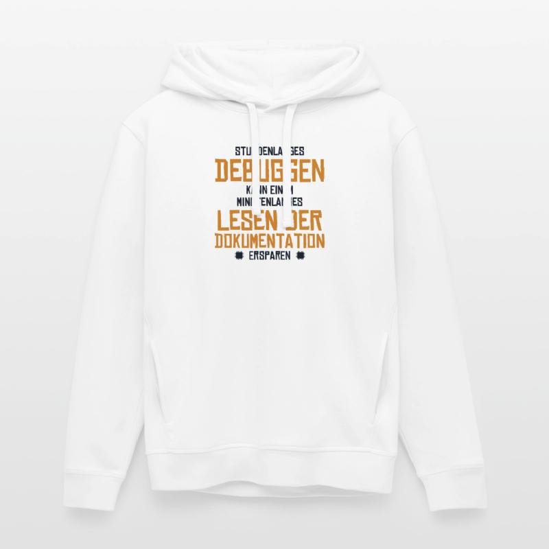 Stundenlanges Debuggen Softwareingenieur Coder Stanley/Stella Unisex Hoodie SOUNDER