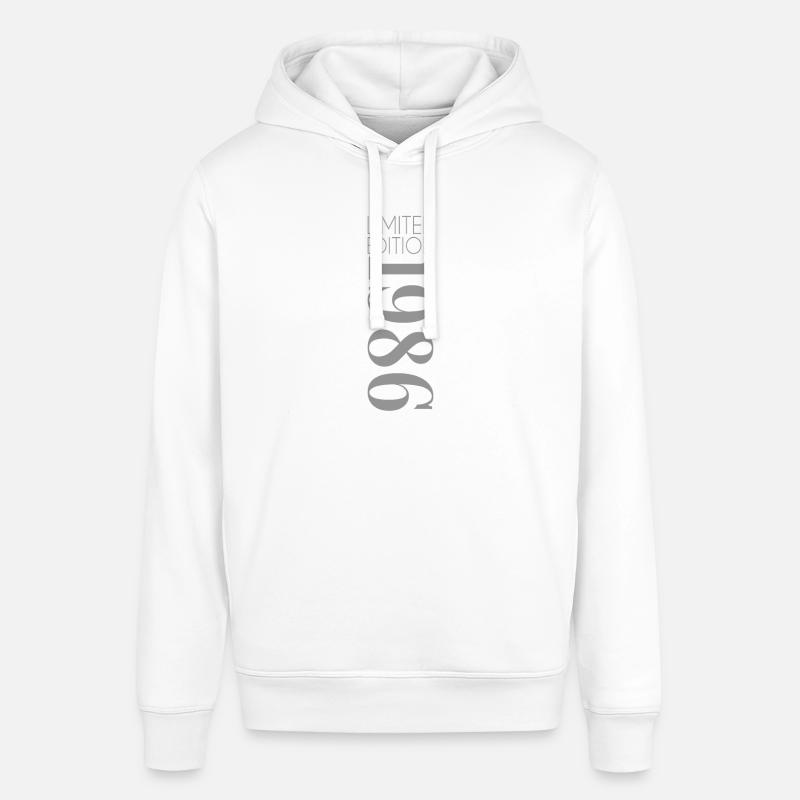Édition limitée 1986 - Sweat à capuche SOUNDER Stanley/Stella Unisexe - blanc