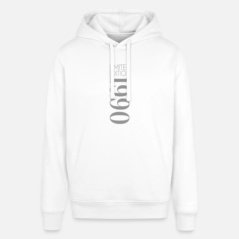 Édition limitée 1990 - Sweat à capuche SOUNDER Stanley/Stella Unisexe - blanc