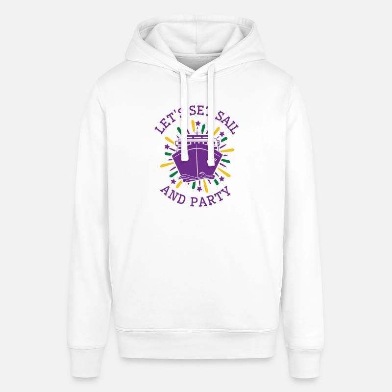 Croisière Mardi Gras Croisière Carnaval - Sweat à capuche SOUNDER Stanley/Stella Unisexe - blanc