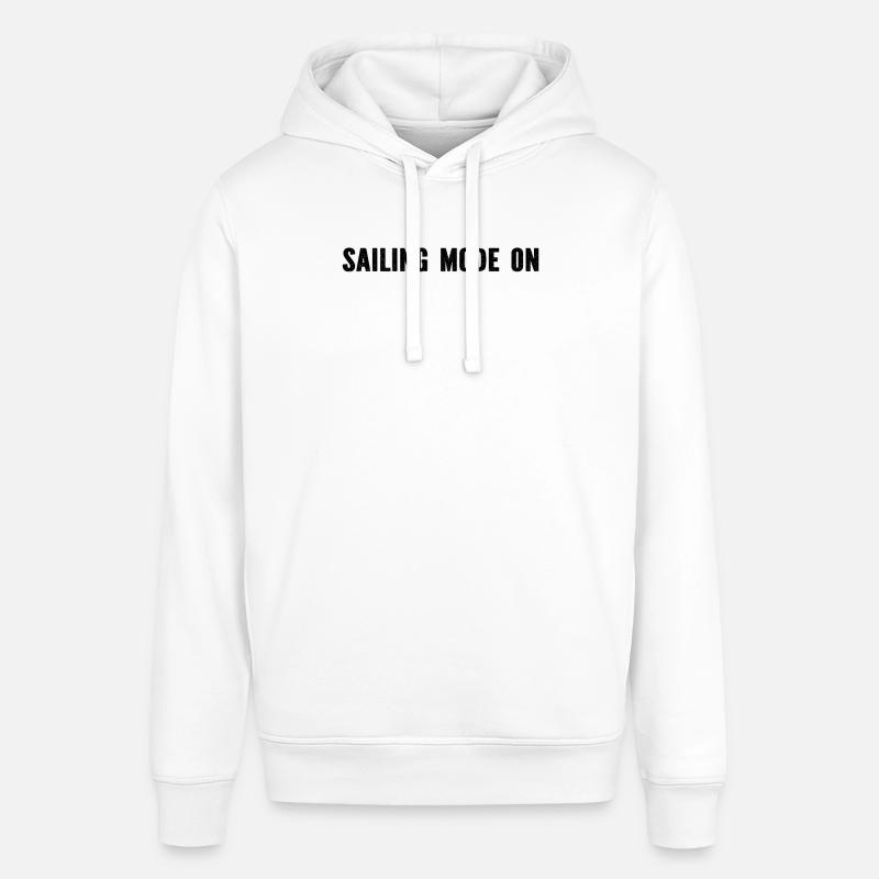 Mode navigation activé - Sweat à capuche SOUNDER Stanley/Stella Unisexe - blanc